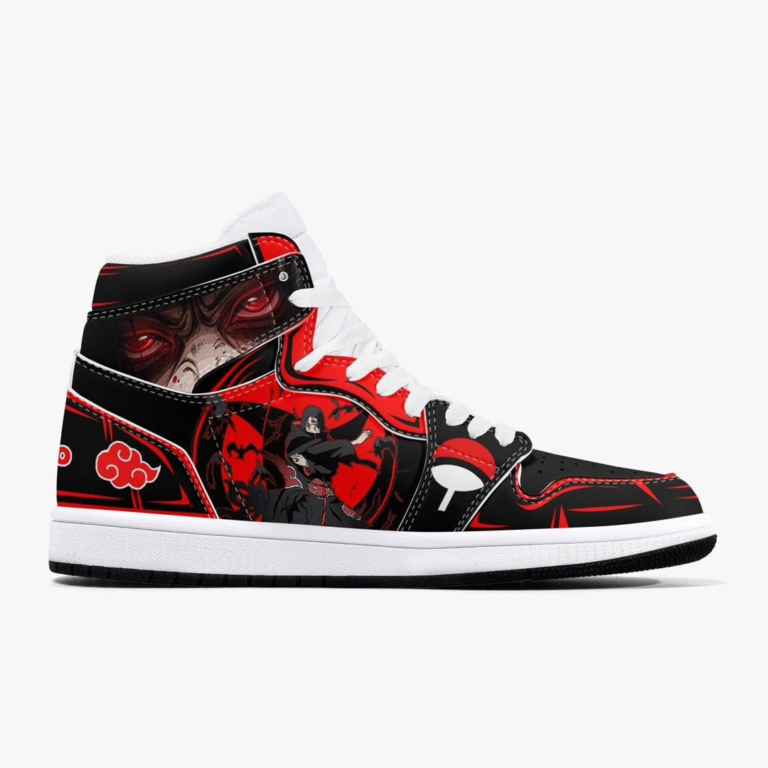 Naruto Shippuden Akatsuki Uchiha Itachi Ninjutsu JD1 Mid Anime Shoes _ Naruto _ Ayuko