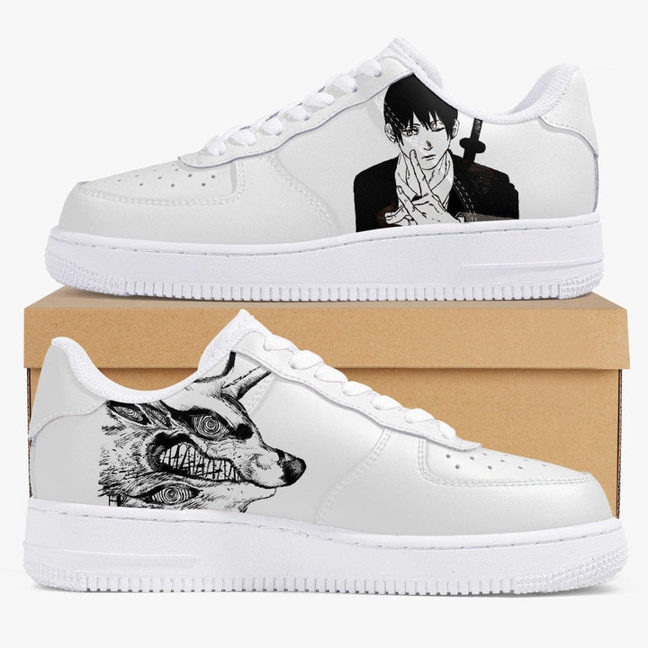 Chainsaw Man Aki Hayakawa x Fox Devil Air F1 Anime Shoes _ Chainsaw Man _ Ayuko