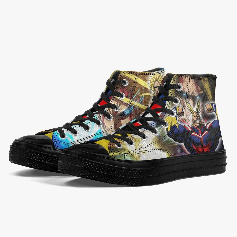 My Hero Academia All Might A-Star High Anime Shoes _ My Hero Academia _ Ayuko