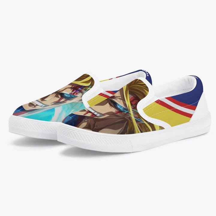 My Hero Academia All Might Kids Slipons Anime Shoes _ My Hero Academia _ Ayuko