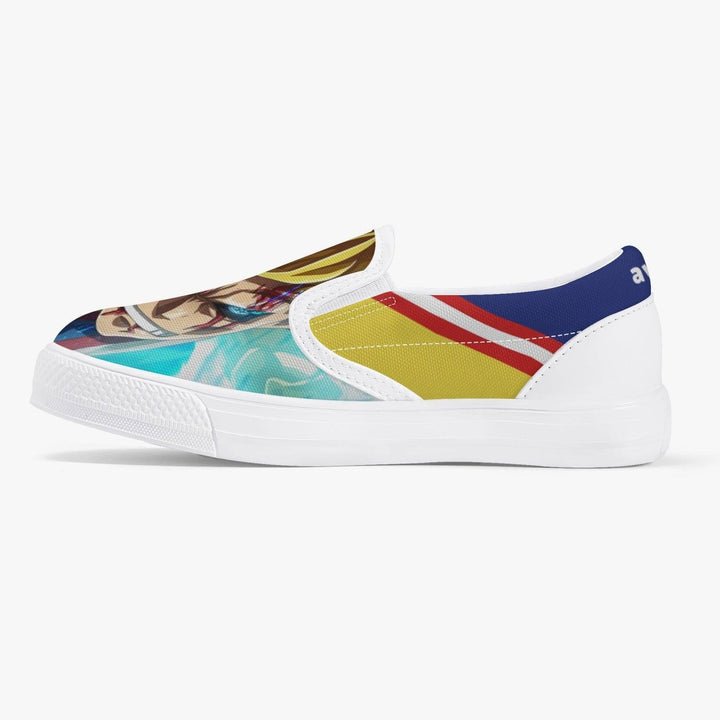 My Hero Academia All Might Kids Slipons Anime Shoes _ My Hero Academia _ Ayuko