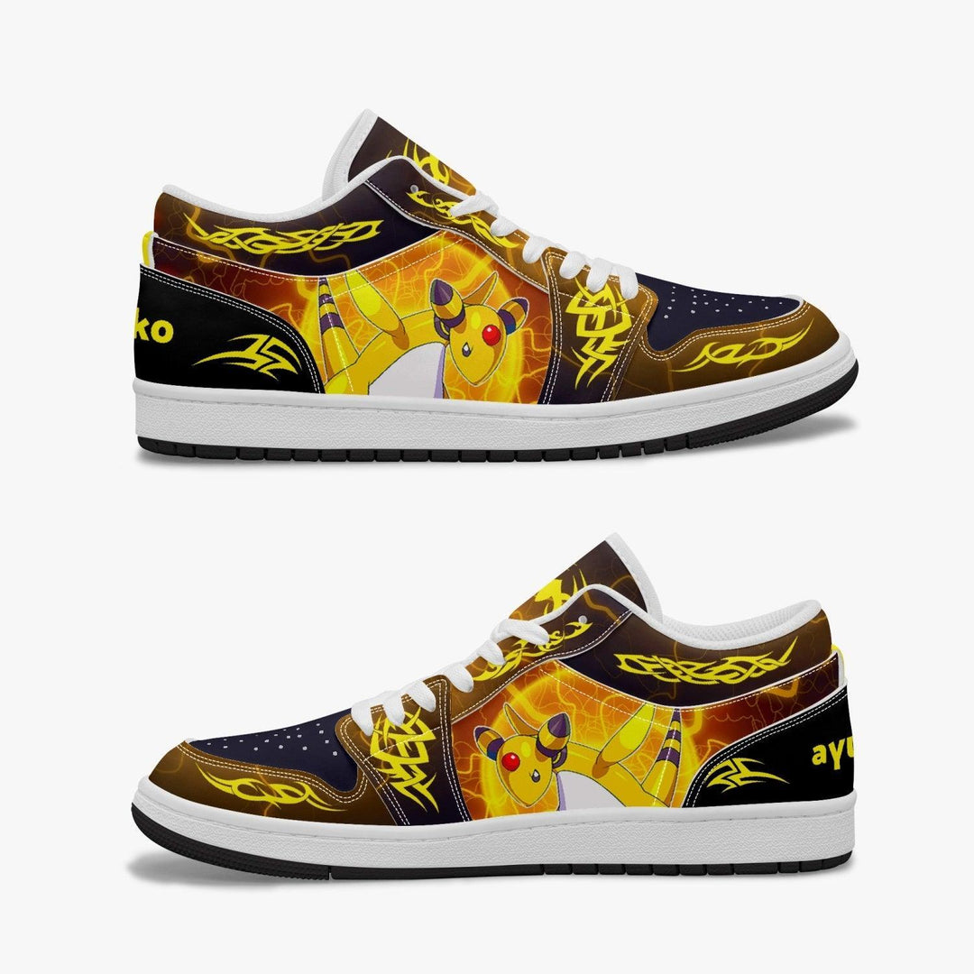 Pokemon Ampharos JD1 Low Anime Shoes _ Pokemon _ Ayuko