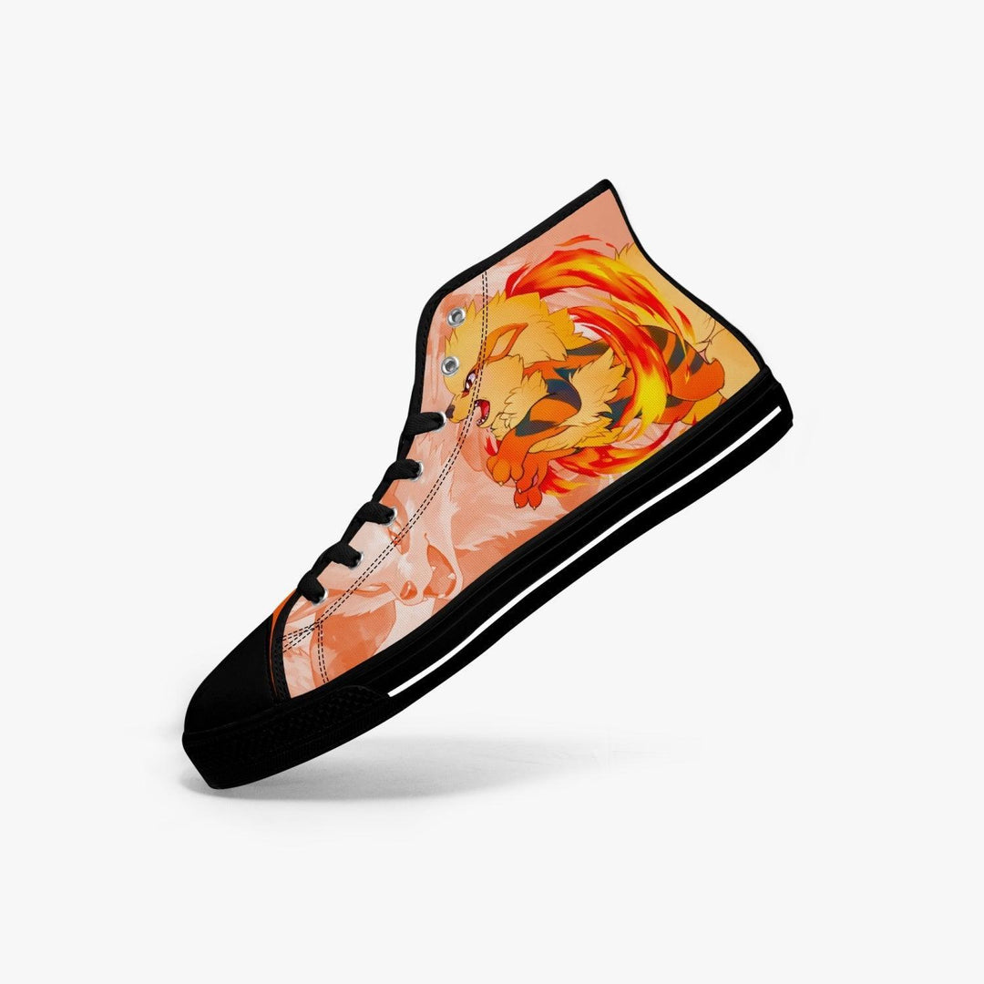 Pokemon Arcanine A-Star Mid Anime Shoes _ Pokemon _ Ayuko