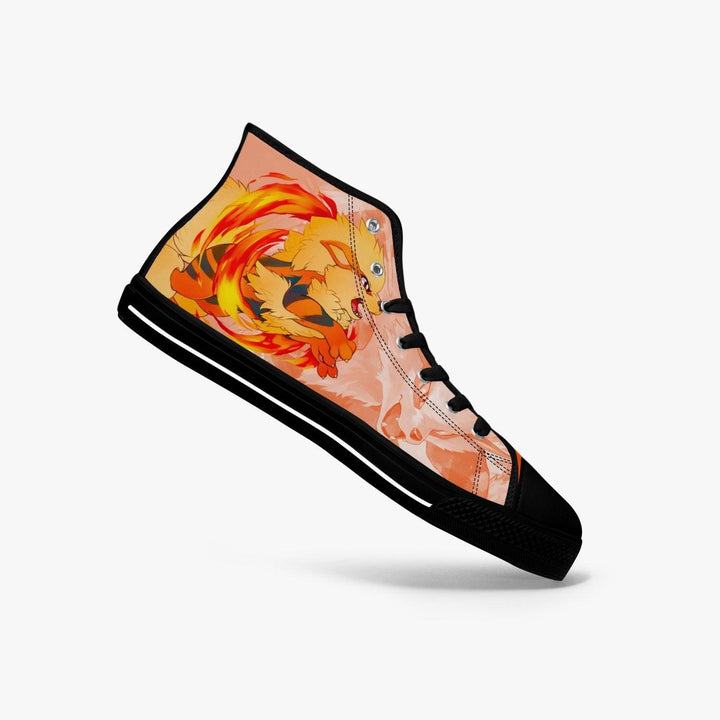 Pokemon Arcanine A-Star Mid Anime Shoes _ Pokemon _ Ayuko