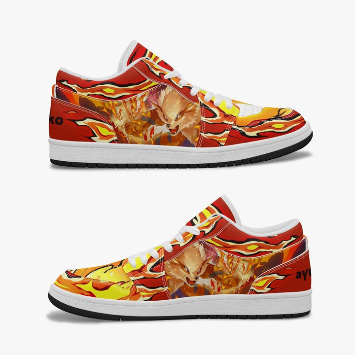 Pokemon Arcanine JD1 Low Anime Shoes _ Pokemon _ Ayuko