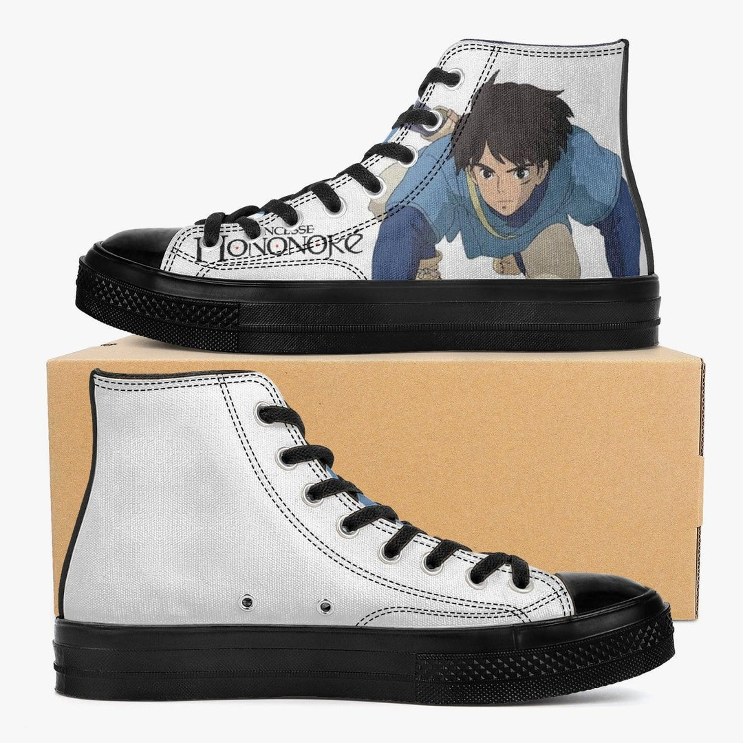 Princess Mononoke Ashitaka A-Star High Anime Shoes _ Princess Mononoke _ Ayuko