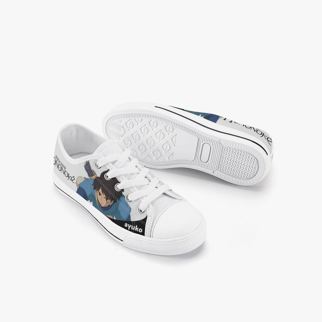 Princess Mononoke Ashitaka Kids A-Star Low Anime Shoes _ Princess Mononoke _ Ayuko