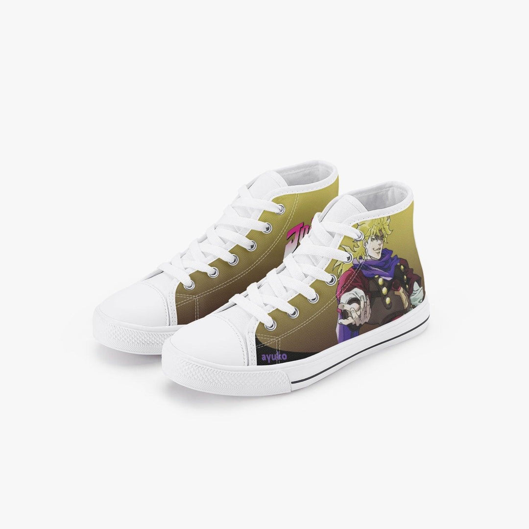 JoJo's Bizarre Adventure Dio Brando Kids A-Star High Anime Shoes _ JoJo's Bizarre Adventure _ Ayuko