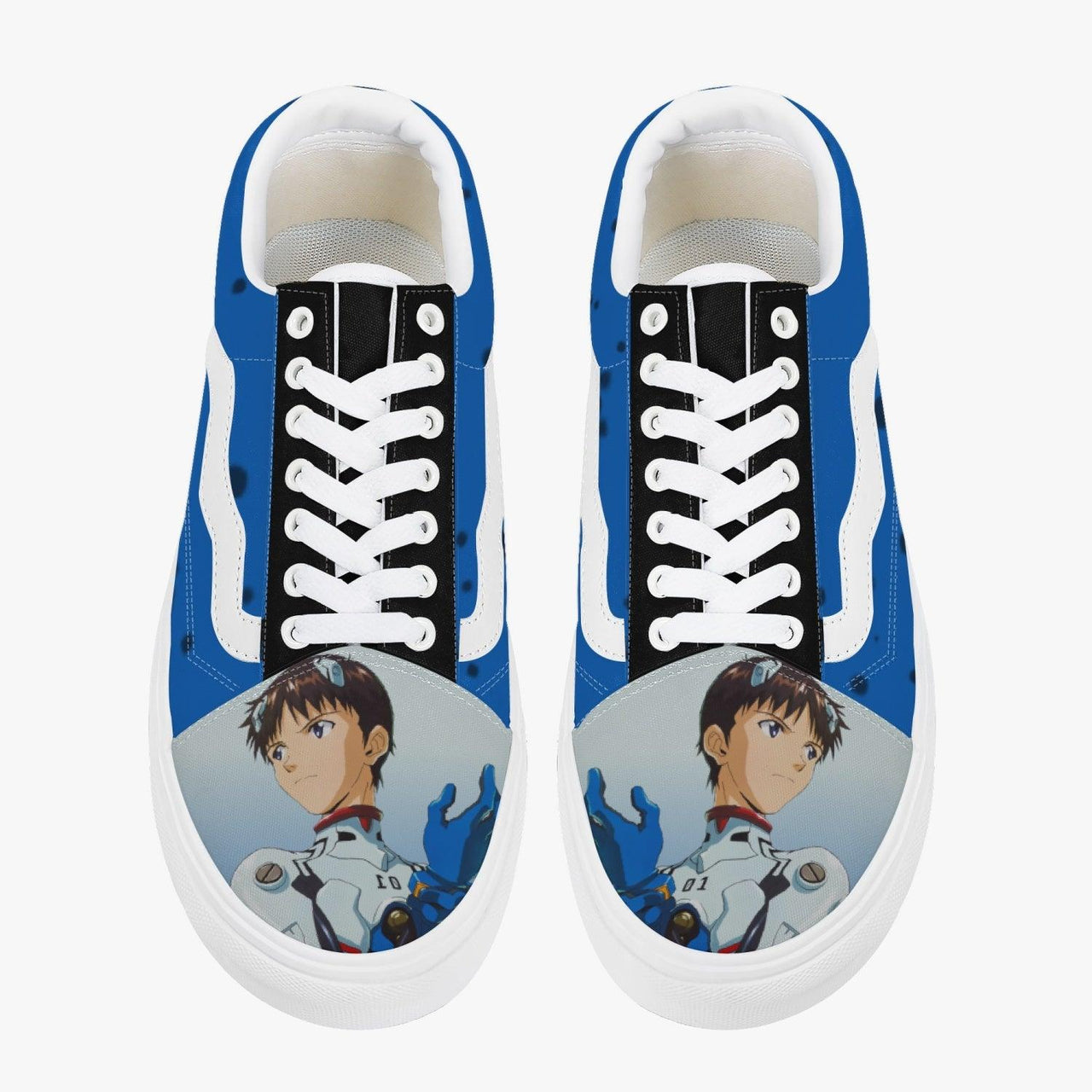 Neon Genesis Evangelion Shinji Ikari V-OK Anime Shoes _ Neon Genesis Evangelion _ Ayuko
