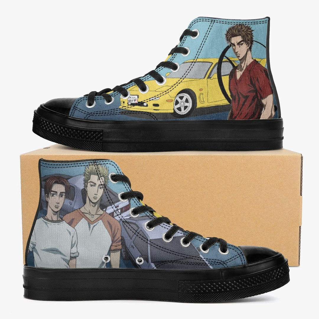 Initial D Keisuke Takahashi A-Star High Anime Shoes _ Initial D _ Ayuko