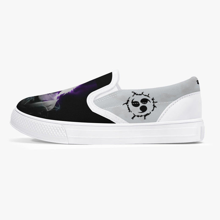 Naruto Shippuden Naruto & Sasuke Kids Slip Ons Anime Shoes _ Naruto _ Ayuko