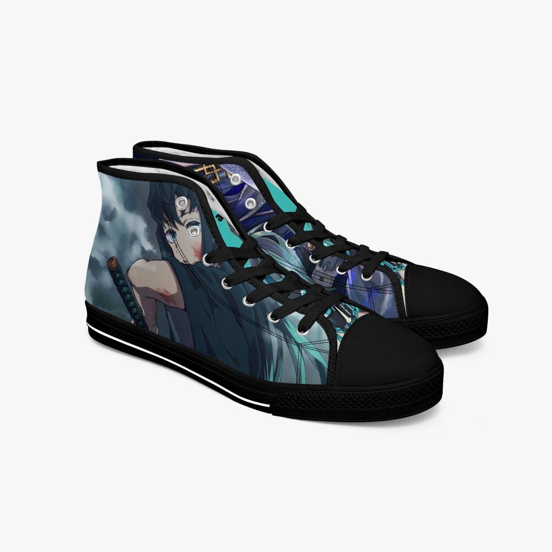 Demon Slayer Muchiro Tokito A-Star Mid Anime Shoes _ Demon Slayer _ Ayuko