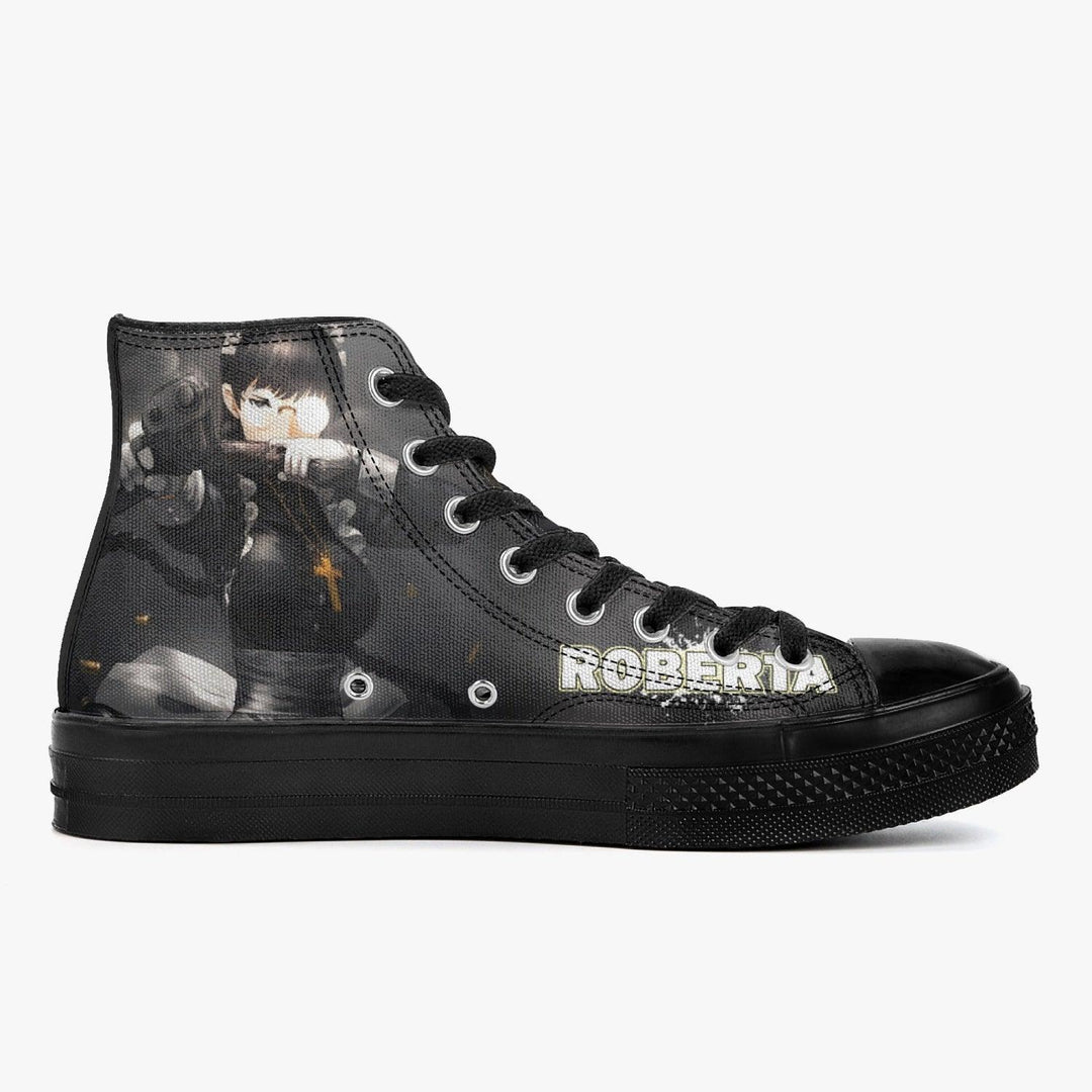 Black Lagoon Roberta A-Star High Anime Shoes _ Black Lagoon _ Ayuko