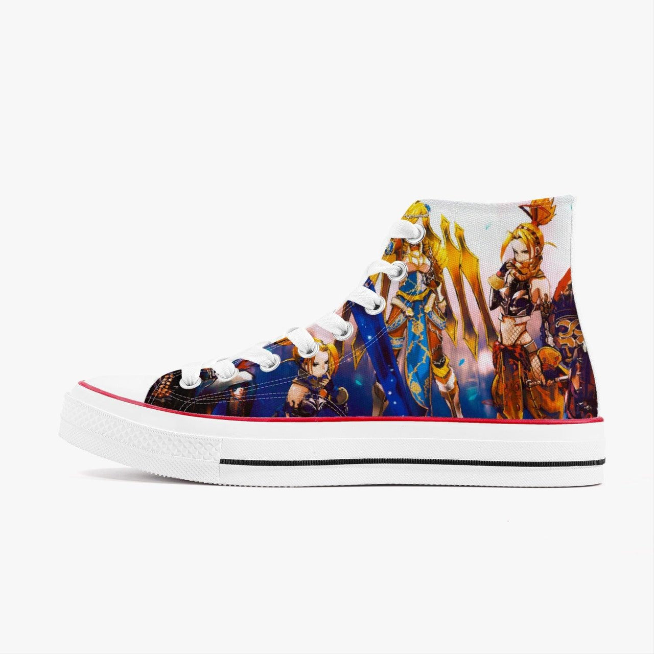 Overlord Blue Roses Squad A-Star High Anime Shoes _ Overlord _ Ayuko