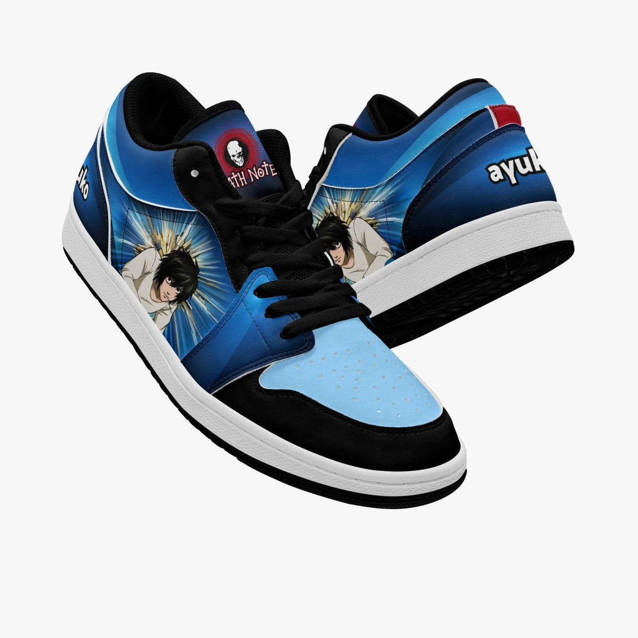 Death Note Deathnote 'L' JD1 Low Anime Shoes _ Death Note _ Ayuko