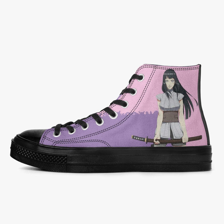 Naruto Shippuden Hinata A-Star High Anime Shoes _ Naruto _ Ayuko