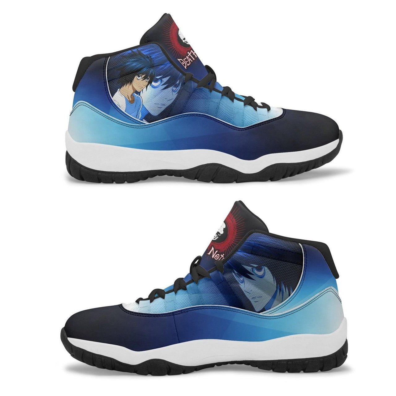 Death Note L Blue JD11 Anime Shoes _ Death Note _ Ayuko