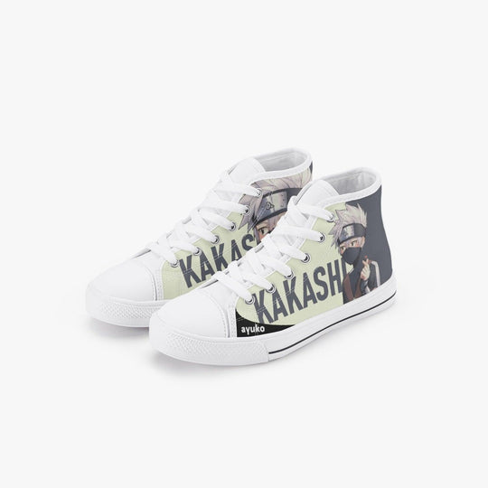 Naruto Shippuden Kakashi Kids A-Star High Anime Shoes _ Naruto _ Ayuko