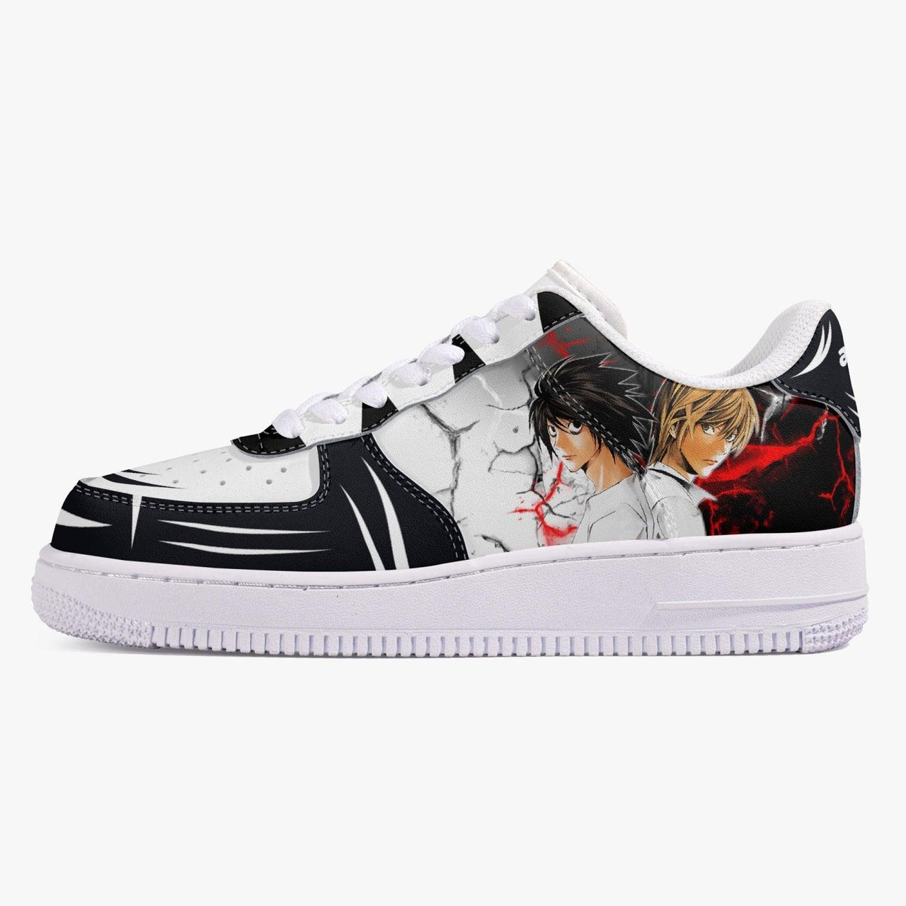 Death Note Light And L AF1 Anime Shoes _ Death Note _ Ayuko
