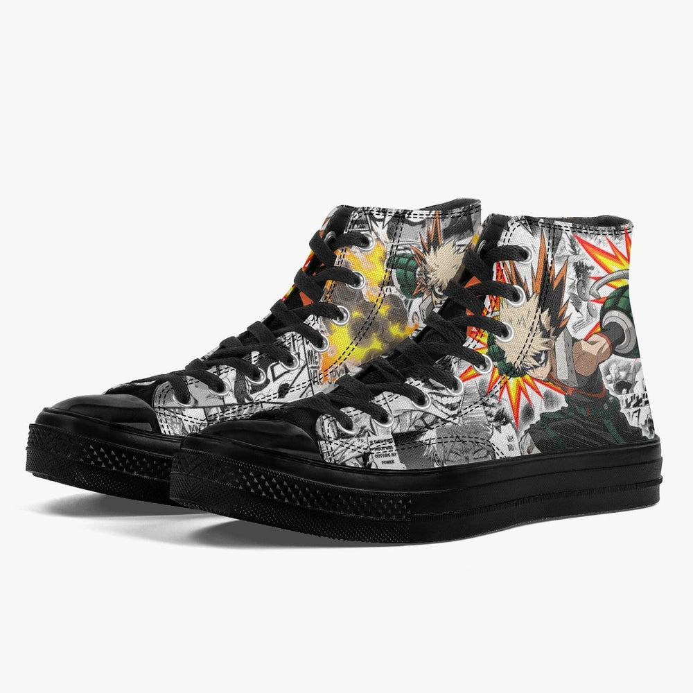 My Hero Academia Bakugo A-Star High Anime Shoes _ My Hero Academia _ Ayuko