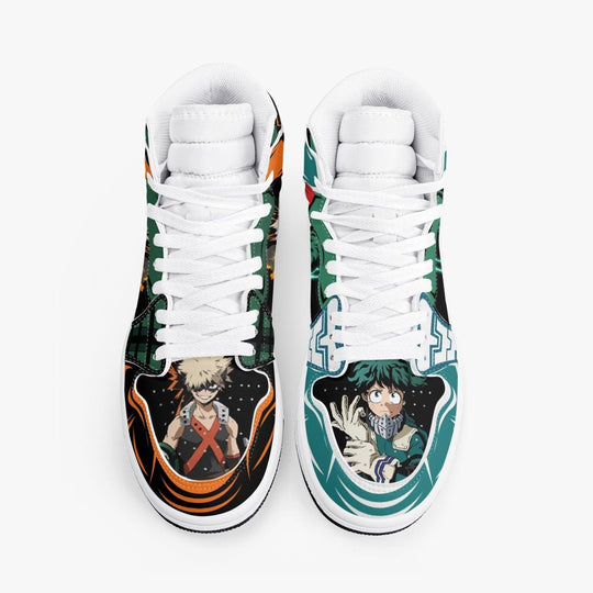 My Hero Academia Bakugo And Deku JD1 Anime Shoes _ My Hero Academia _ Ayuko