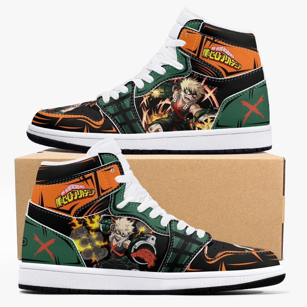 My Hero Academia Bakugo JD1 Mid Anime Shoes _ My Hero Academia _ Ayuko