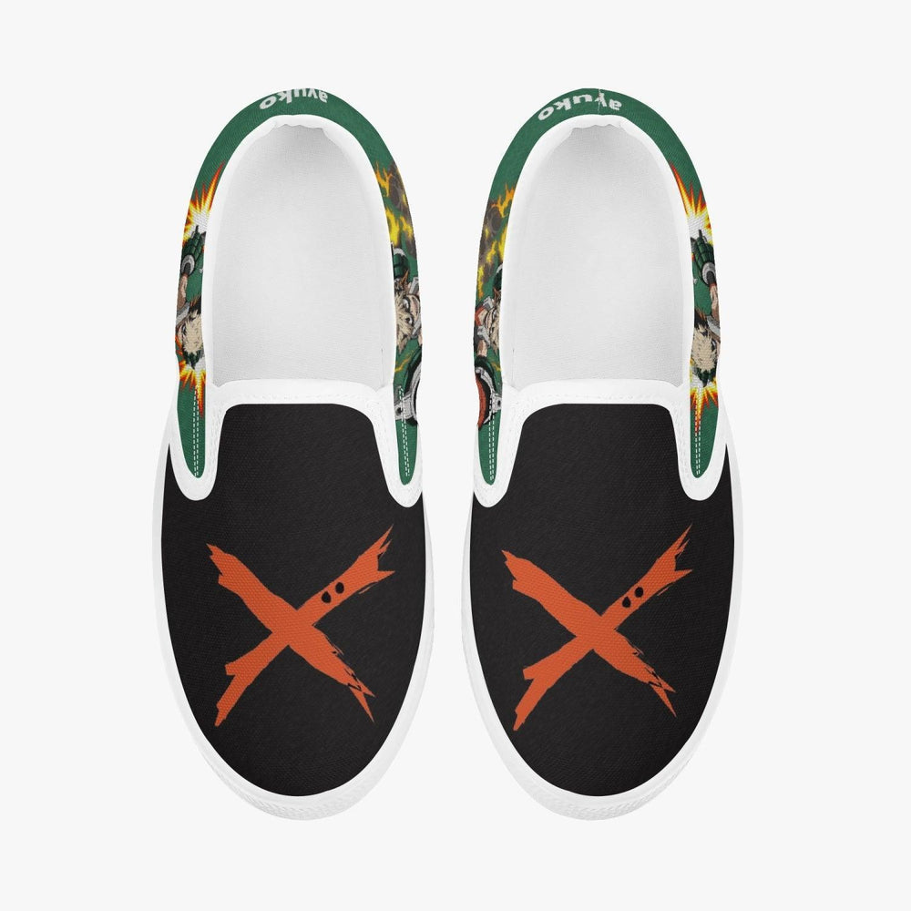 My Hero Academia Bakugo Kids Slipons Anime Shoes _ My Hero Academia _ Ayuko