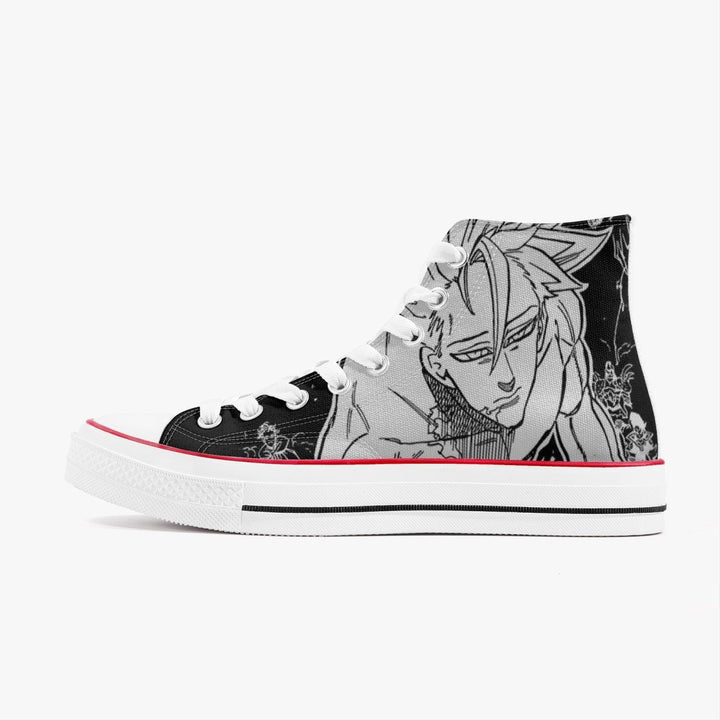 Seven Deadly Sins Ban Manga-Style A-Star High Anime Shoes _ Seven Deadly Sins _ Ayuko