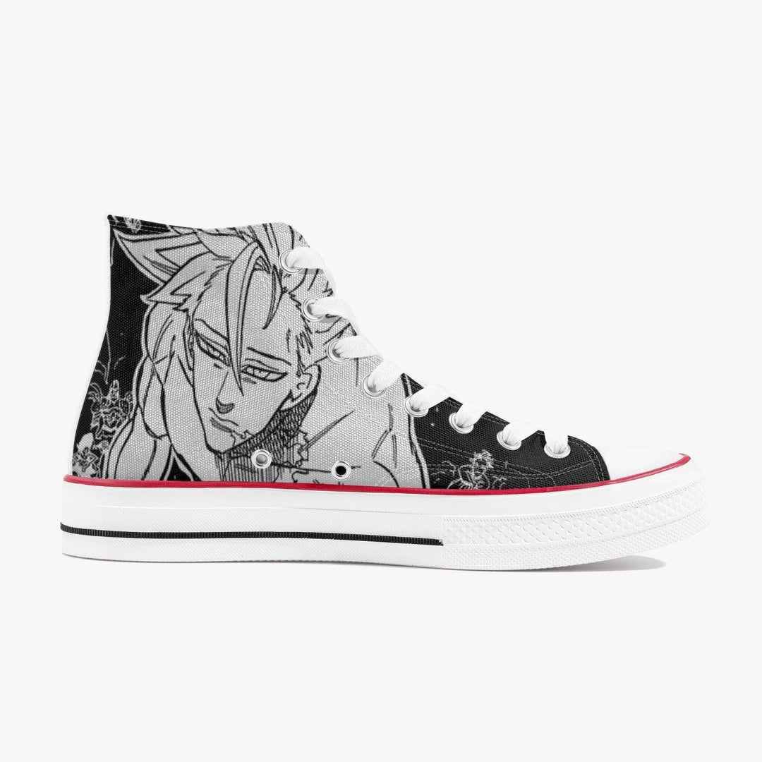 Seven Deadly Sins Ban Manga-Style A-Star High Anime Shoes _ Seven Deadly Sins _ Ayuko