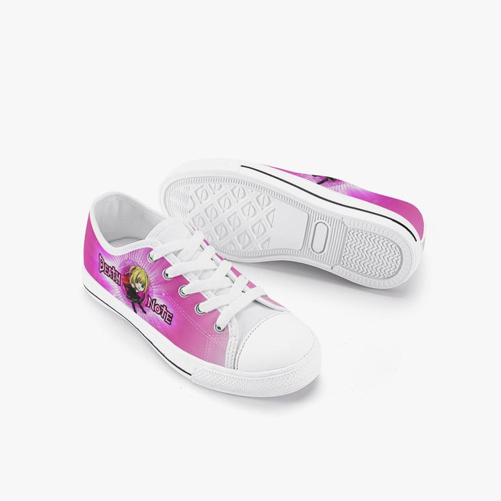 Death Note Misa Pink Kids A-Star Low Anime Shoes _ Death Note _ Ayuko