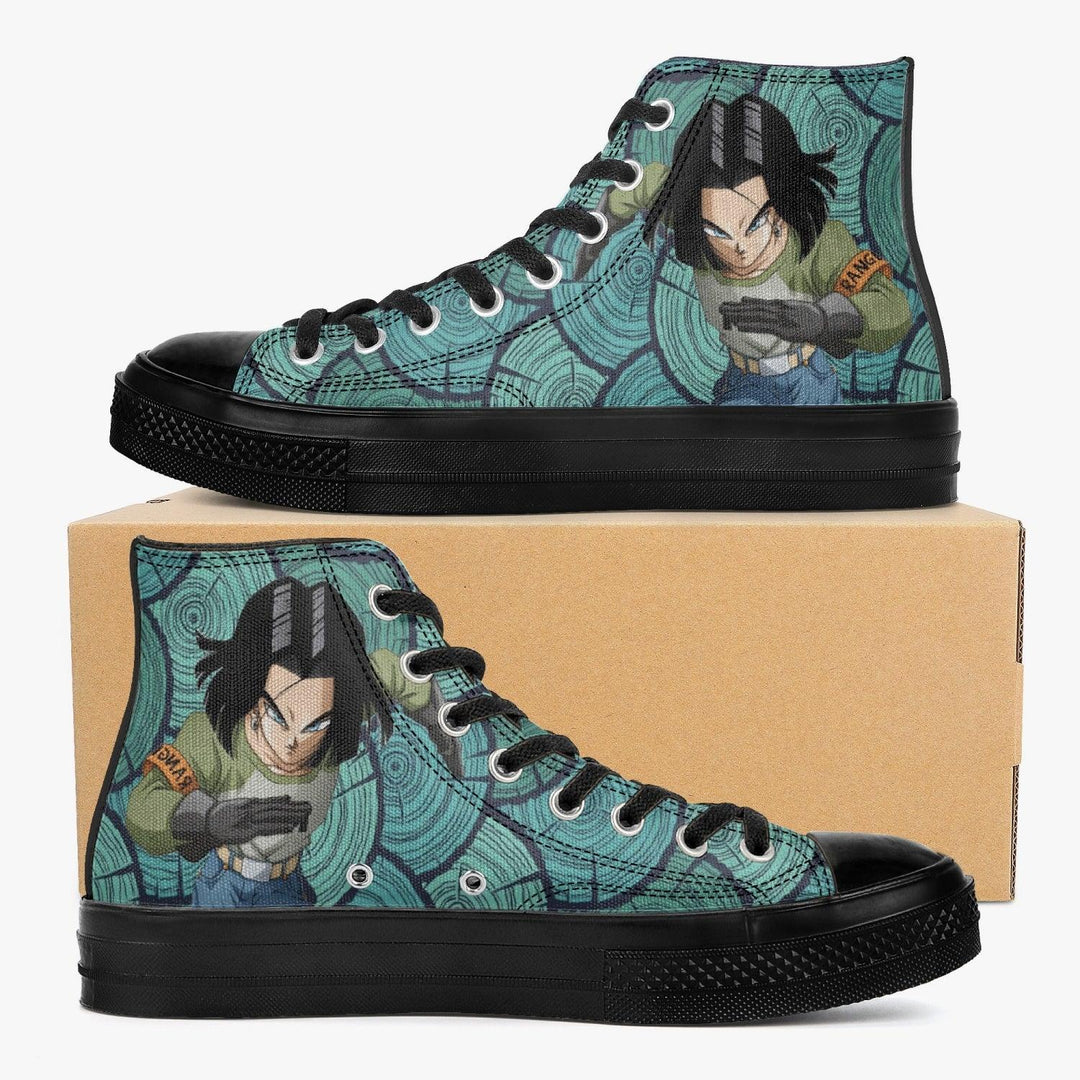 Dragon Ball Z Android 17 A-Star High Anime Shoes _ Dragon Ball Z _ Ayuko