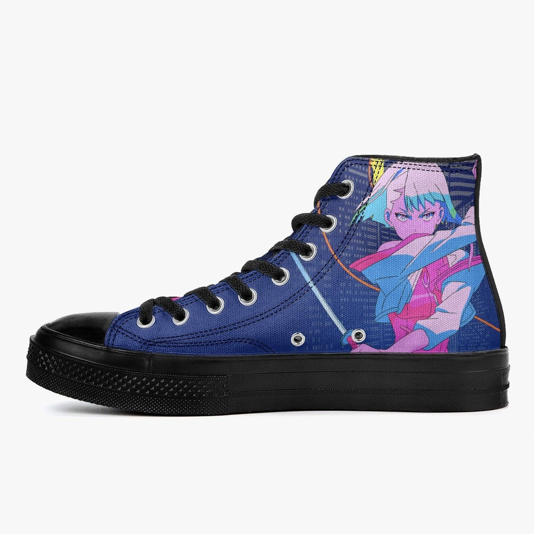 Cyberpunk Edgerunners Lucy A-Star High Anime Shoes _ Cyberpunk Edgerunners _ Ayuko