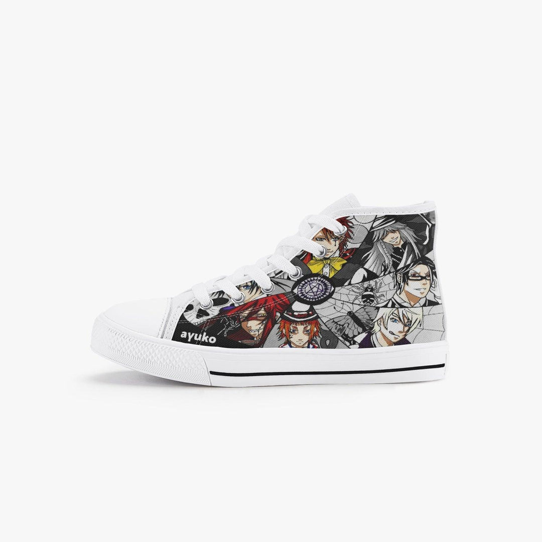 Black Butler Bardroy Kids A-Star High Anime Shoes _ Black Butler _ Ayuko