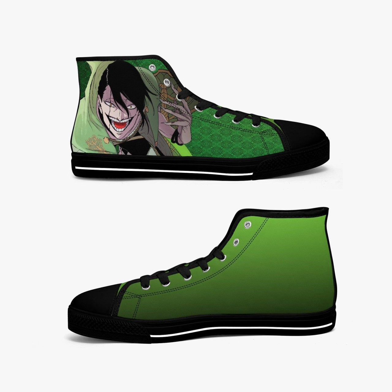 Black Clover Jack the Ripper A-Star Mid Anime Shoes _ Black Clover _ Ayuko