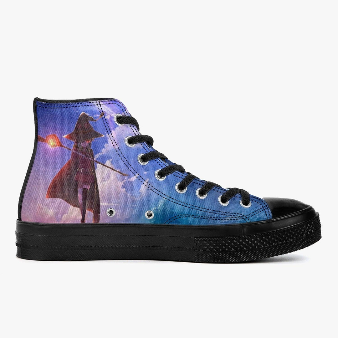 KonoSuba Megumin A-Star High Anime Shoes _ Konosuba _ Ayuko