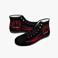 Thumbnail for Death Note Kira Red Black A-Star Mid Anime Shoes _ Death Note _ Ayuko