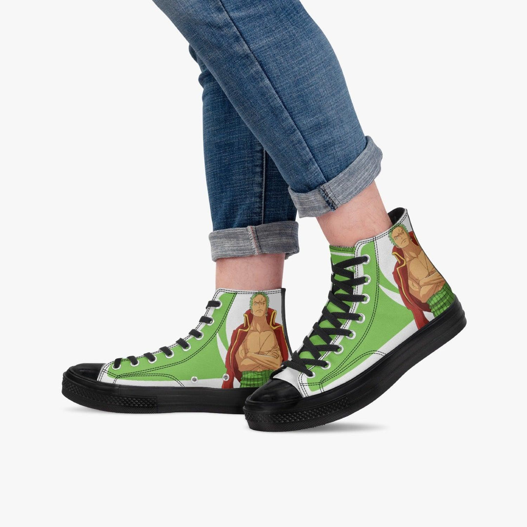 One Piece Zoro A-Star High Anime Shoes _ One Piece _ Ayuko