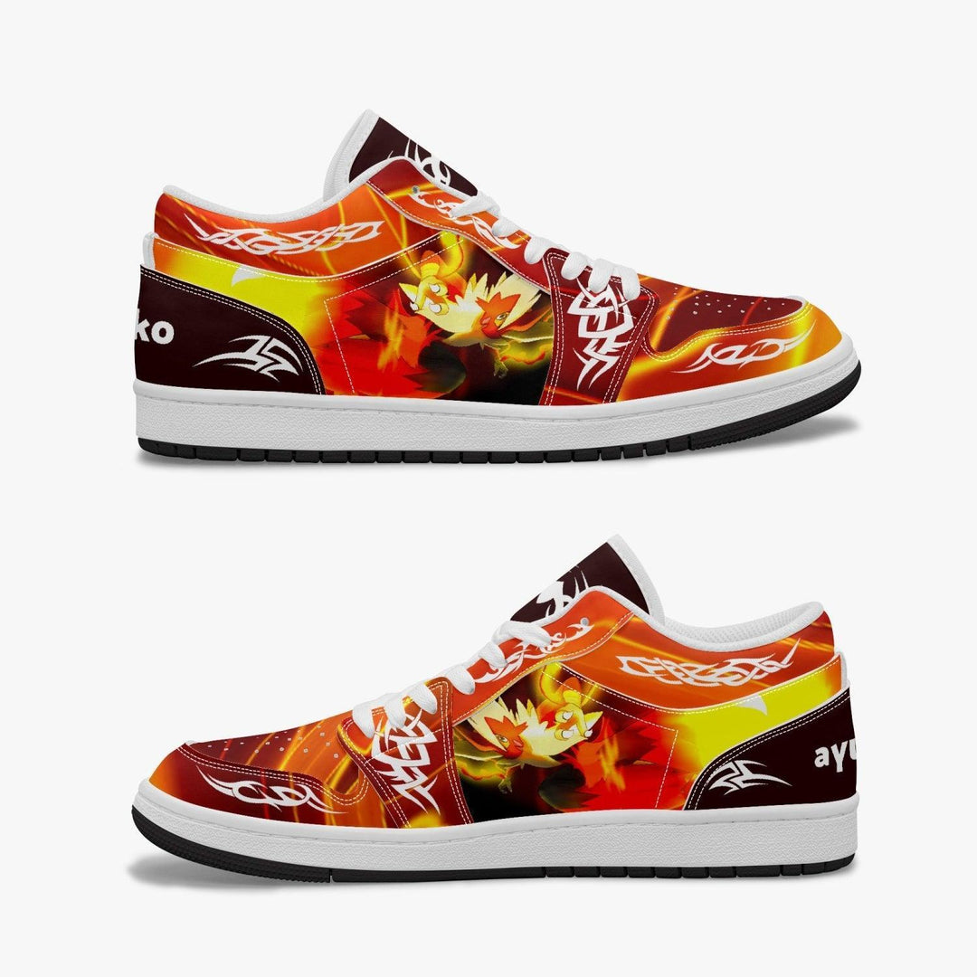 Pokemon Blaziken JD1 Low Anime Shoes _ Pokemon _ Ayuko