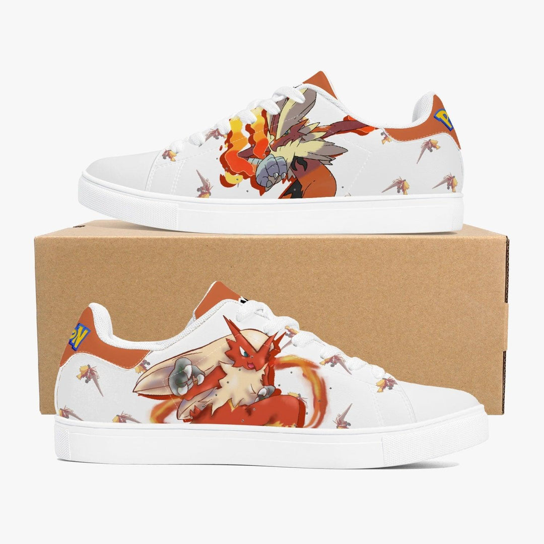 Pokemon Blaziken Skate Anime Shoes _ Pokemon _ Ayuko