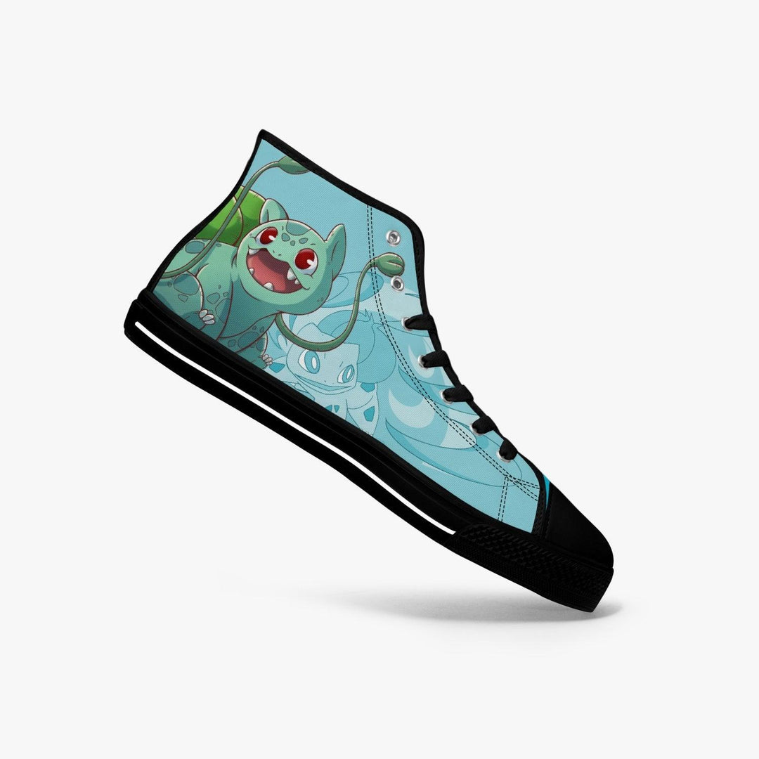 Pokemon Bulbasaur A- Star Mid Anime Shoes _ Pokemon _ Ayuko