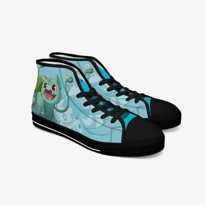 Pokemon Bulbasaur A- Star Mid Anime Shoes _ Pokemon _ Ayuko