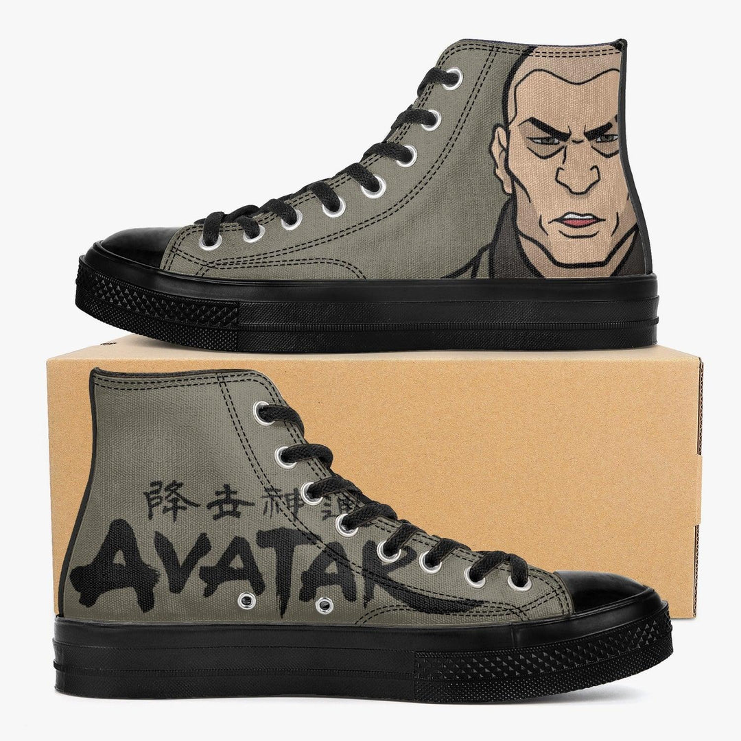 The Legend Of Korra Zaheer A-Star High Anime Shoes _ The Legend Of Korra _ Ayuko