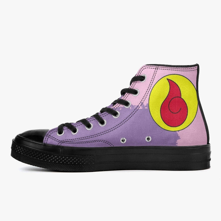 Naruto Shippuden Hinata A-Star High Anime Shoes _ Naruto _ Ayuko