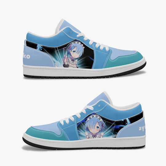 Re:Zero Rem and Ram JD1 Low Anime Shoes _ Re:Zero _ Ayuko