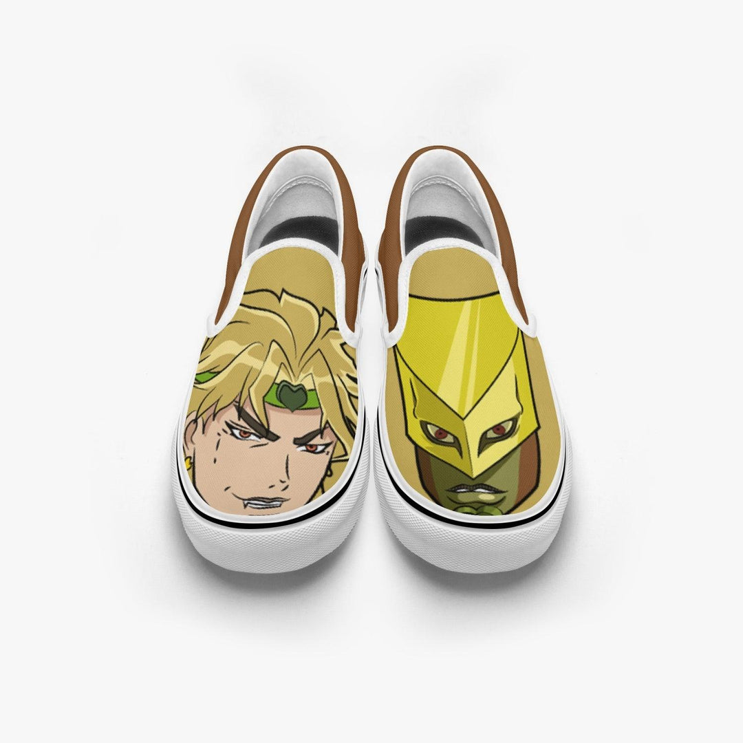 JoJo's Bizarre Adventure Dio Brando Slip Ons Anime Shoes _ JoJo's Bizarre Adventure _ Ayuko