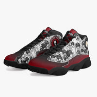 Thumbnail for Death Note 'L' Red/Black JD13 Anime Shoes _ Death Note _ Ayuko