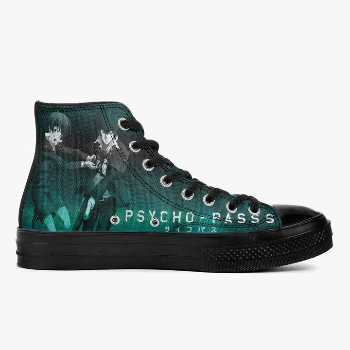 Psycho-Pass Kogami x Mika A-Star High Anime Shoes _ Psycho-Pass _ Ayuko