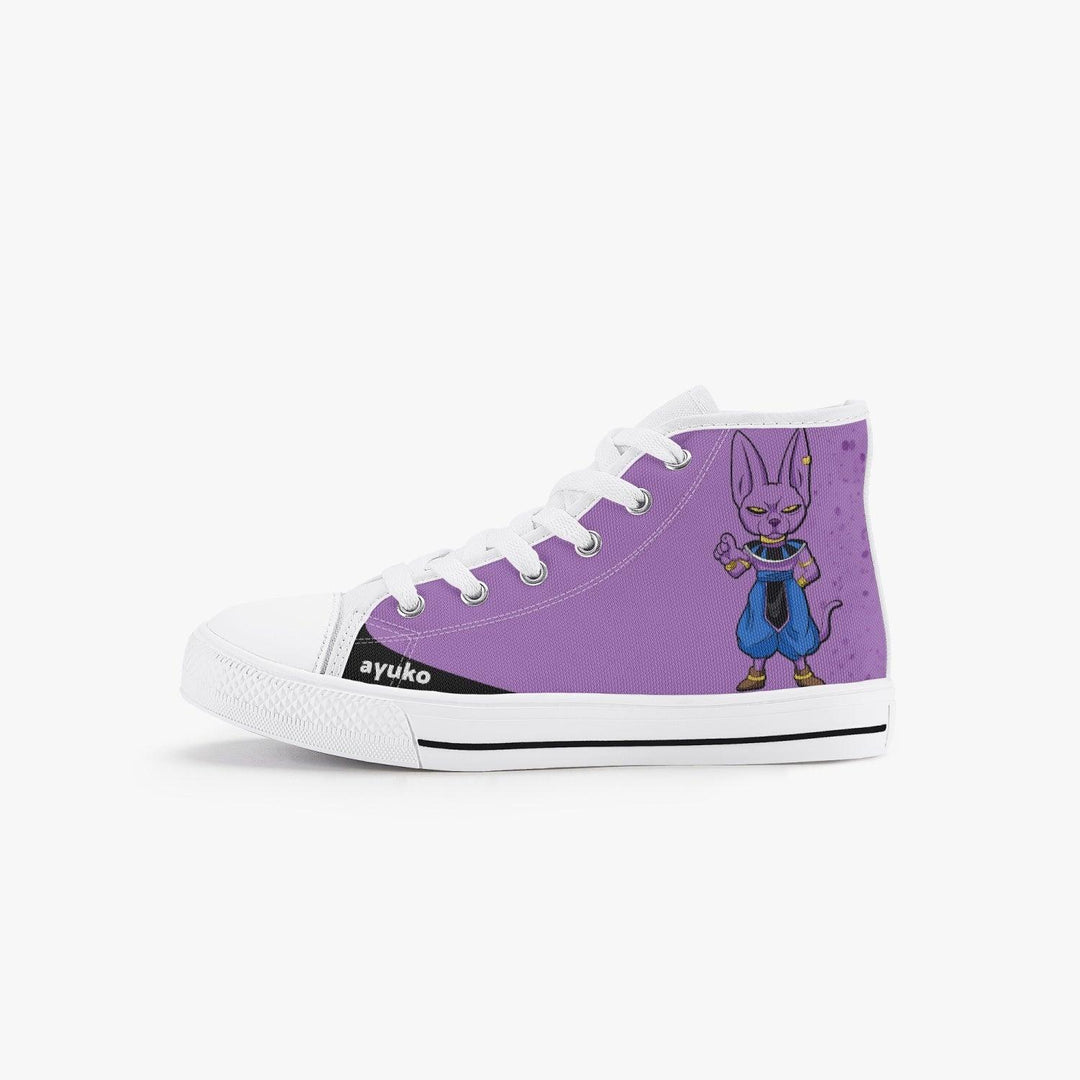 Dragon Ball Super Beerus Kids A-Star High Anime Shoes _ Dragon Ball Super _ Ayuko