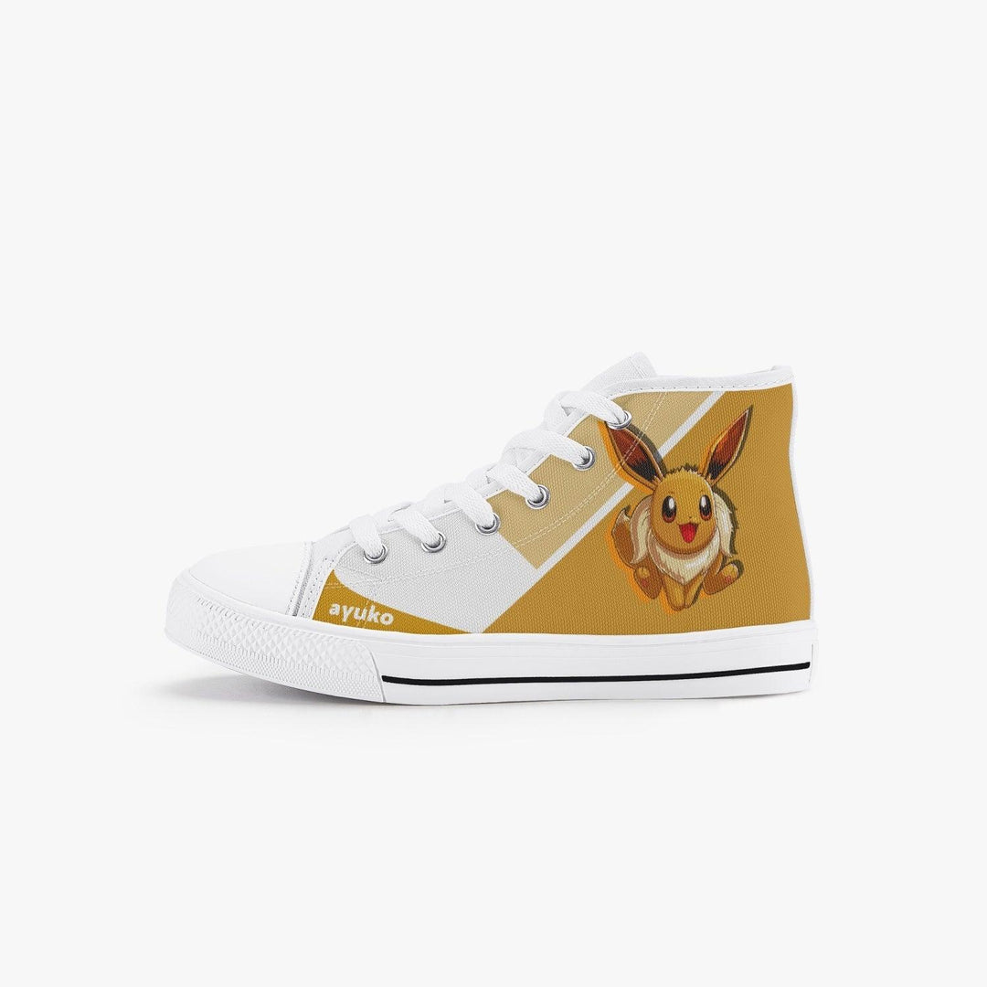 Pokemon Eevee Kids A-Star High Anime Shoes _ Pokemon _ Ayuko