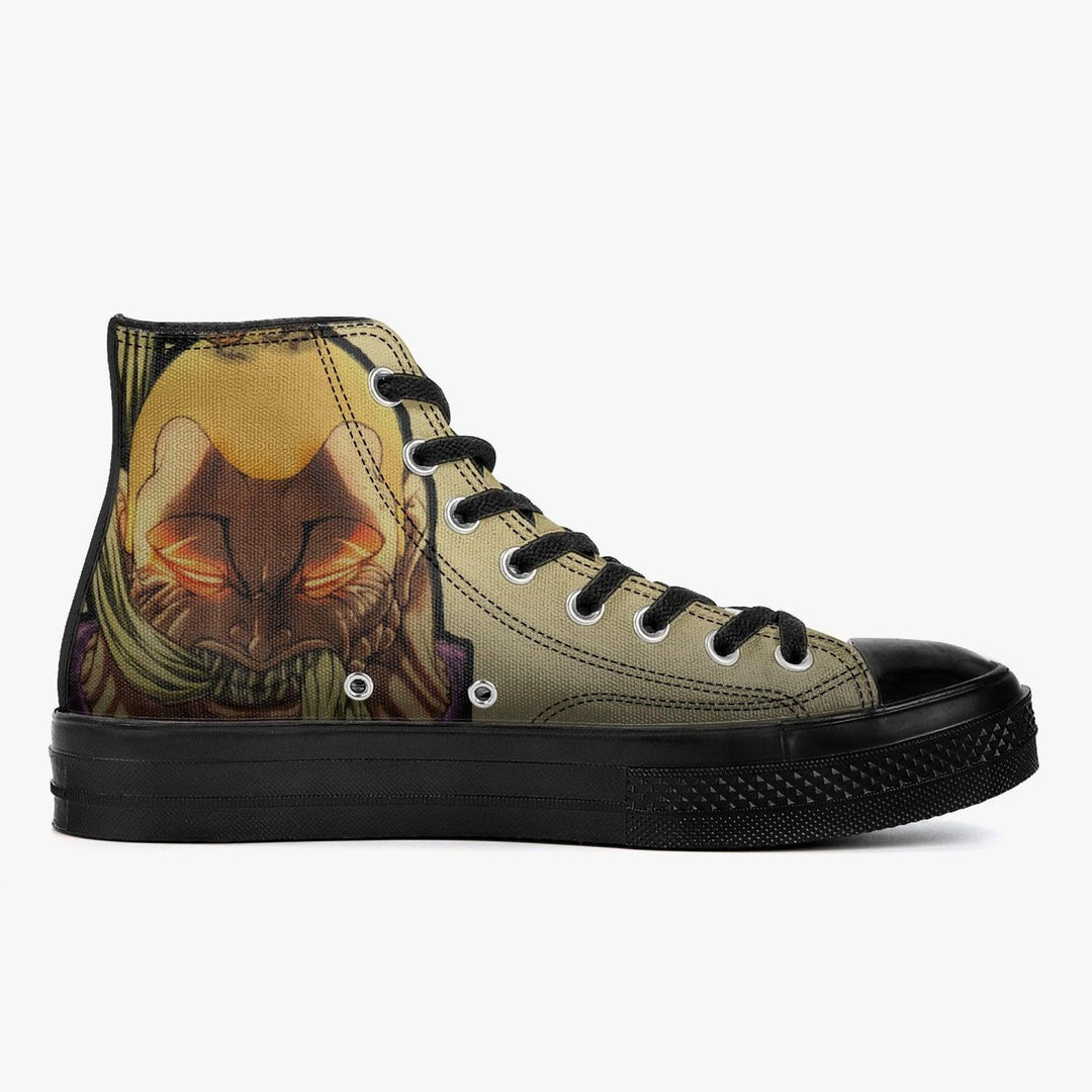 Baki Jack A-Star High Anime Shoes _ Baki _ Ayuko